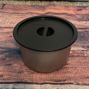 Tupperware coffee filter caddy